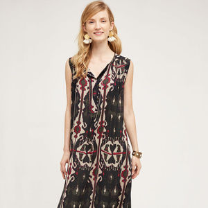 Anthropologie Burning Torch Mirage Maxi Dress S